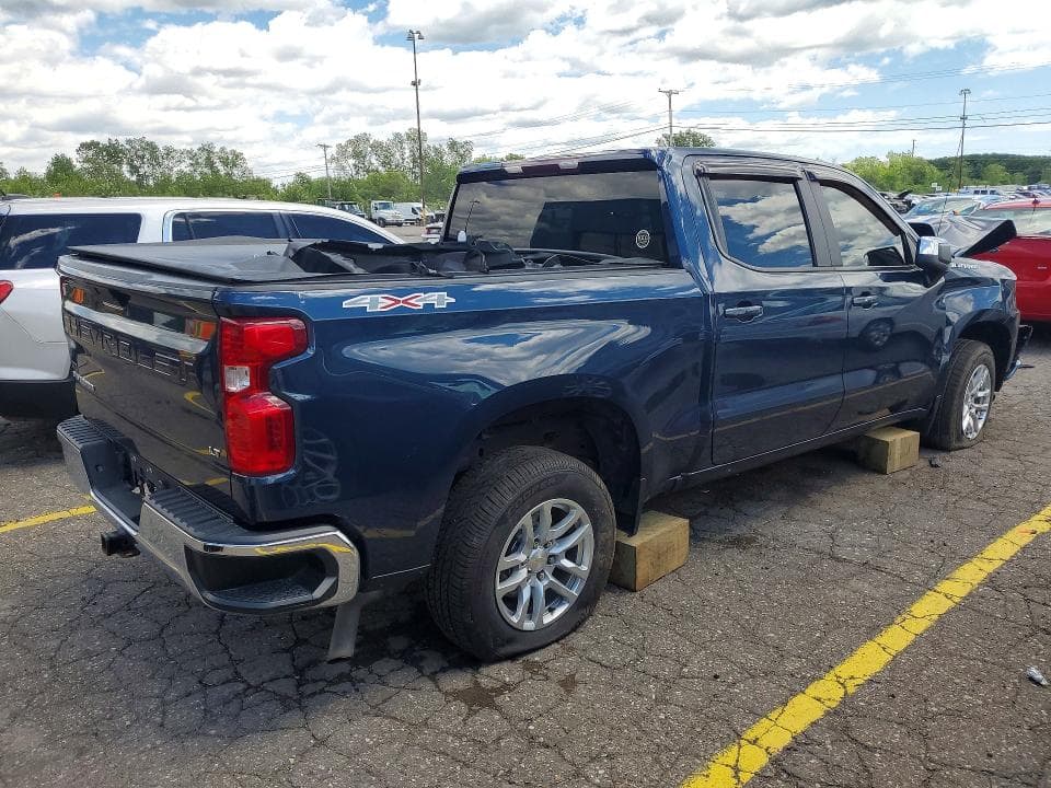 2021 CHEVROLET SILVERADO K1500 LT K1500 LT 3