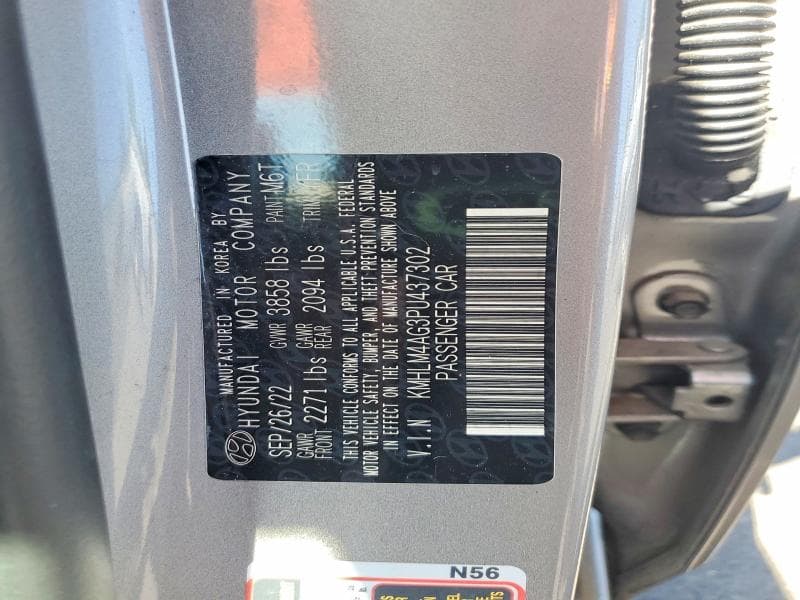 2023 HYUNDAI ELANTRA SEL SEL 12