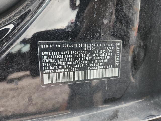 2021 VOLKSWAGEN JETTA S 12