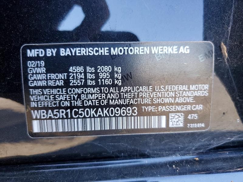 2019 BMW 330I 12