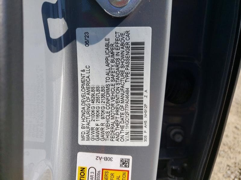 2023 HONDA ACCORD HYBRID SPORT-L 12