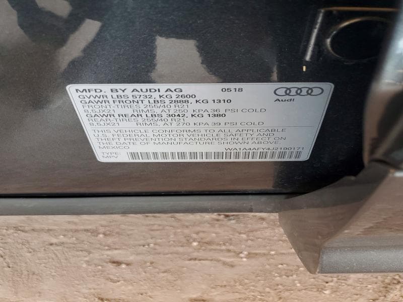 2018 AUDI SQ5 PREMIUM PLUS 13