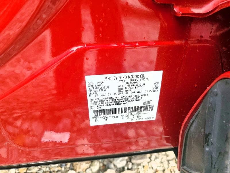 2020 FORD EDGE SEL 13