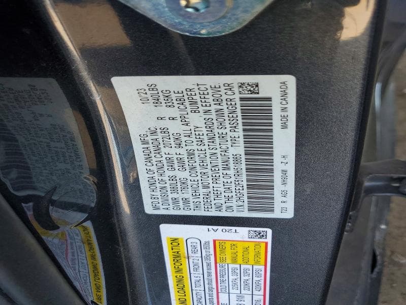 2024 HONDA CIVIC SPORT 12