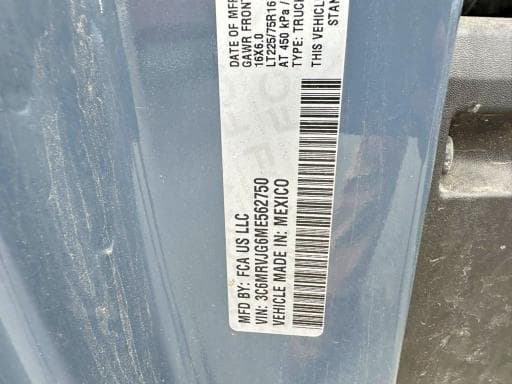 2021 RAM PROMASTER 3500 3500 HIGH 3500 HIGH 10