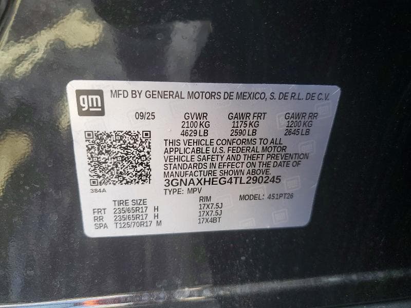 2026 CHEVROLET EQUINOX LT 14