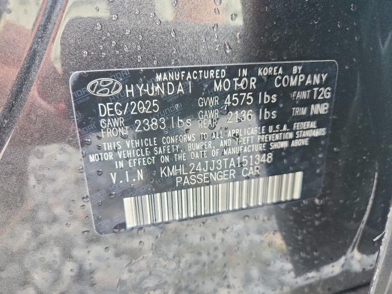 2026 HYUNDAI SONATA HYBRID BLUE 13