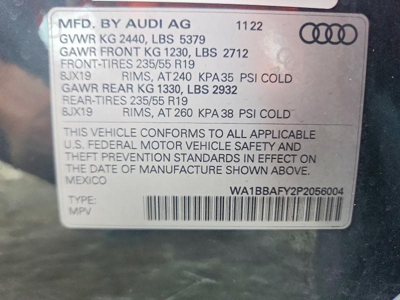 2023 AUDI Q5 PREMIUM PLUS 40 14