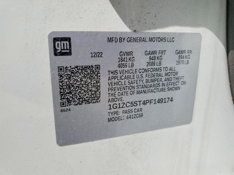 2023 CHEVROLET MALIBU LS 13