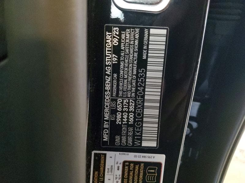 2024 MERCEDES-BENZ EQE SEDAN 350 4MATIC 12