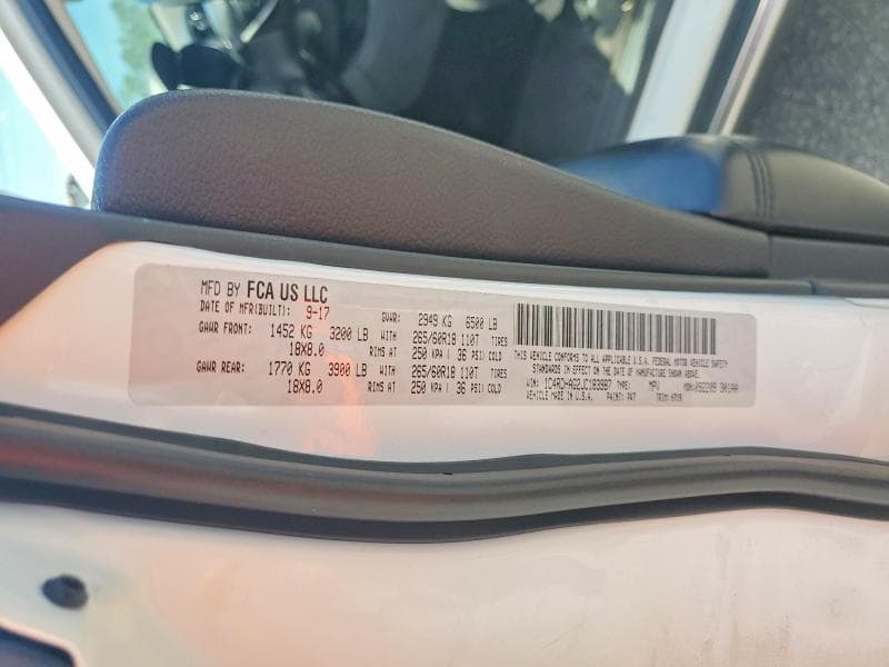 2018 DODGE DURANGO SXT 13