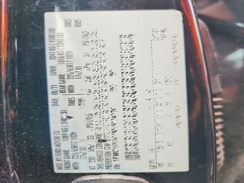 2021 FORD ESCAPE SE 13