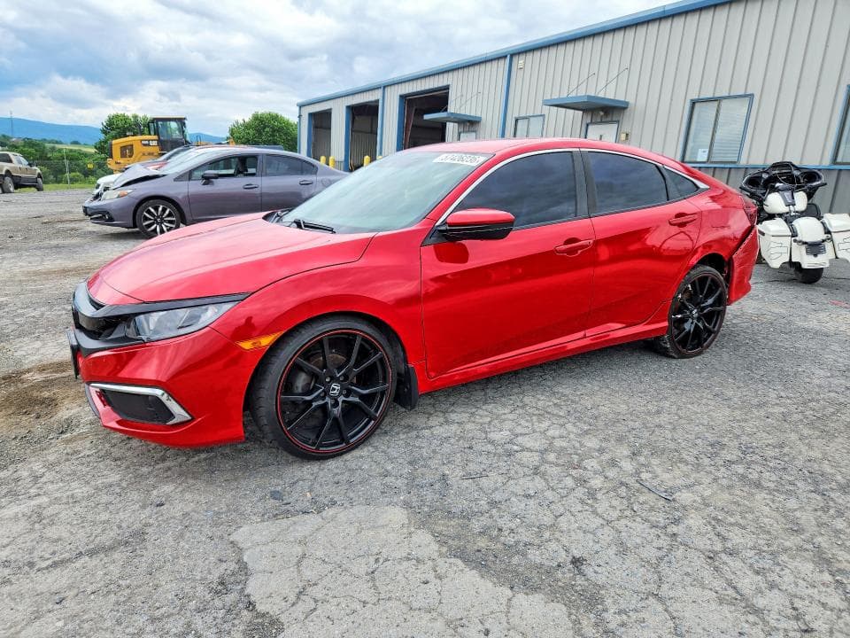 2019 HONDA CIVIC LX - 1