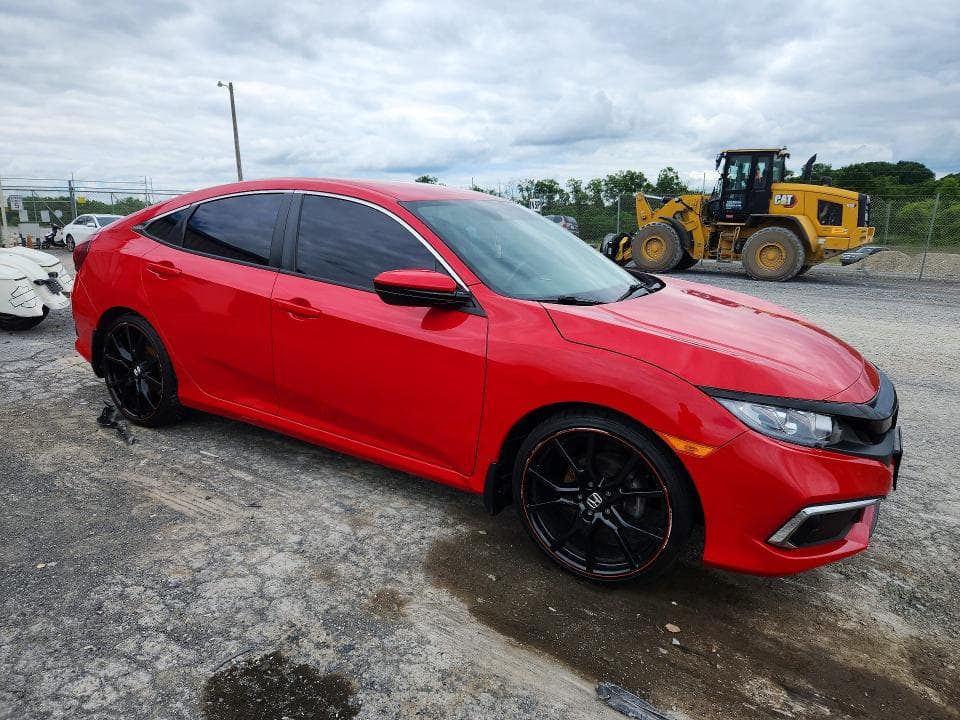2019 HONDA CIVIC LX 4