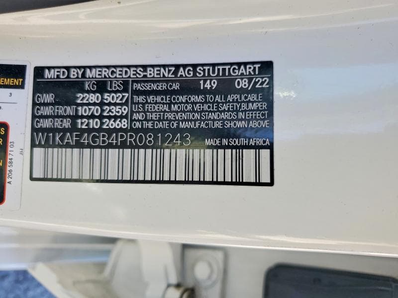 2023 MERCEDES-BENZ C 300 13