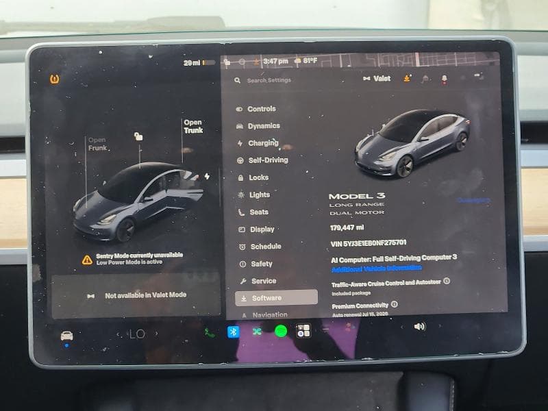 2022 TESLA MODEL 3 9