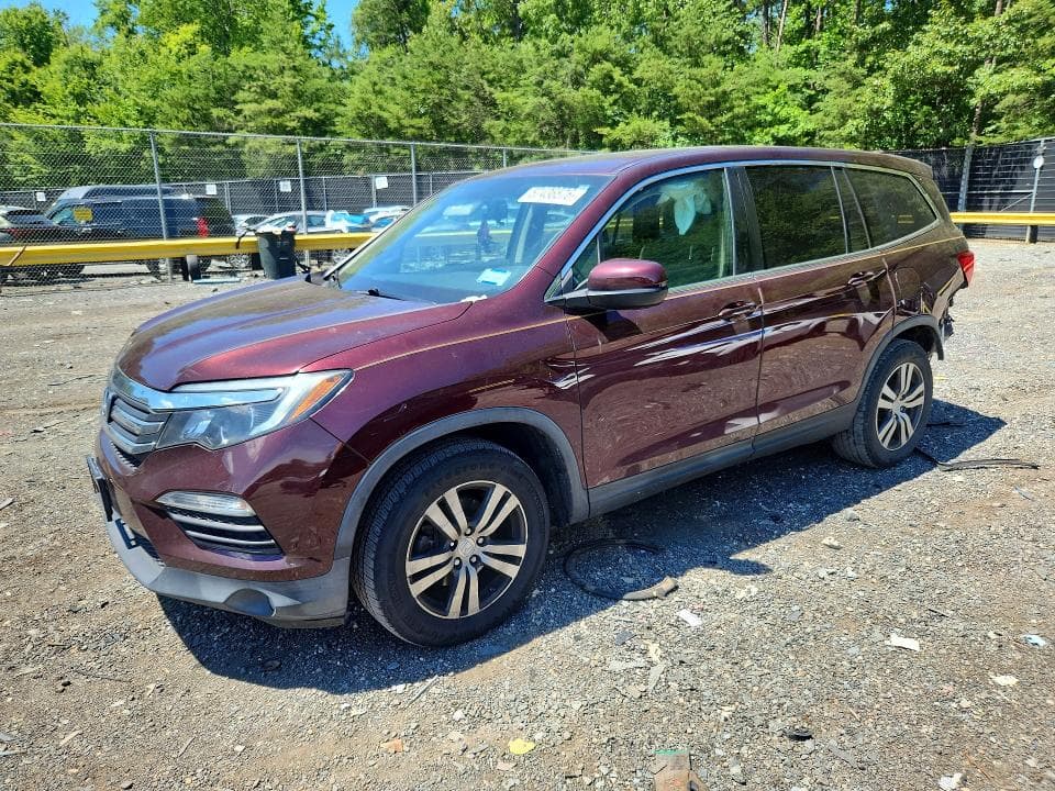 2017 HONDA PILOT EXL 1