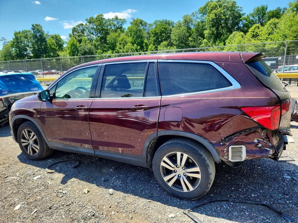2017 HONDA PILOT EXL 2