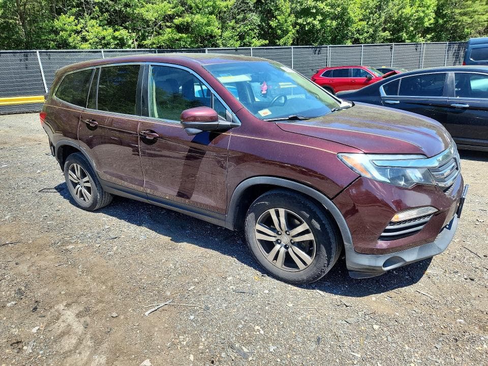 2017 HONDA PILOT EXL 4
