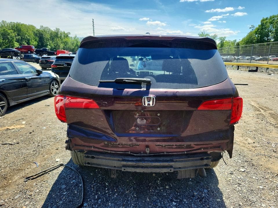 2017 HONDA PILOT EXL 6