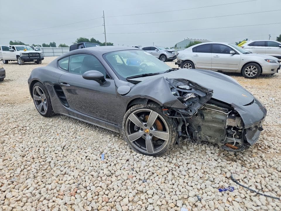2018 PORSCHE CAYMAN 4