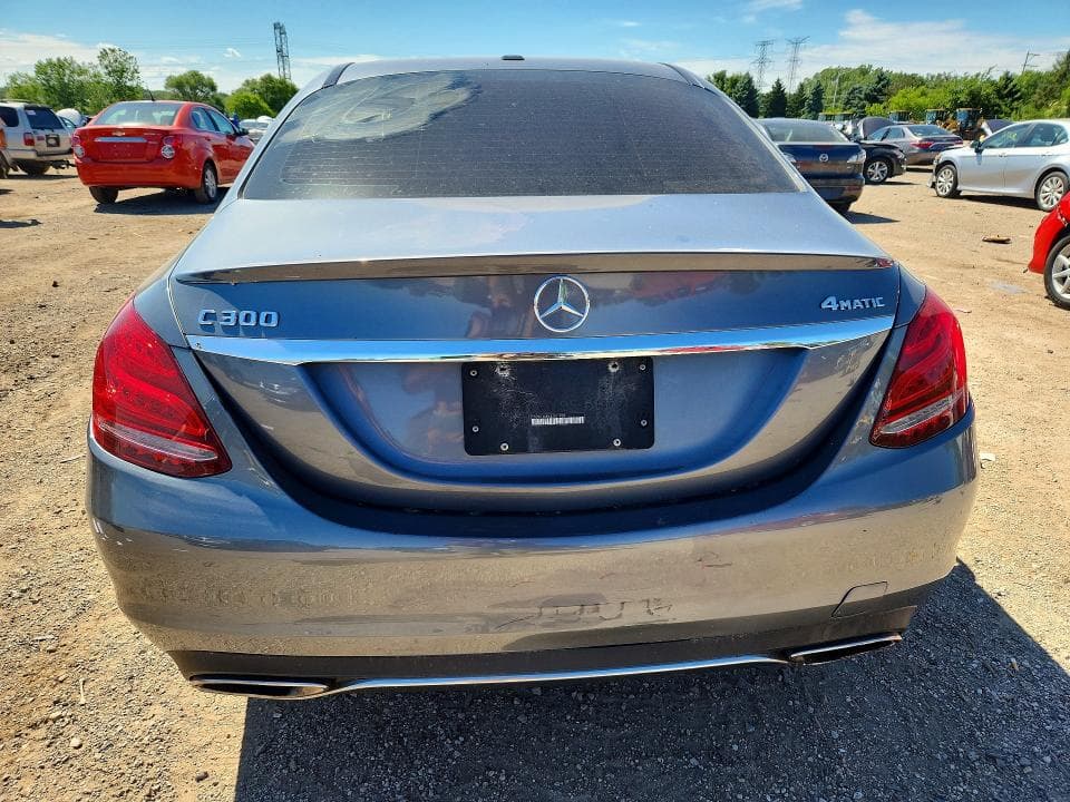 2018 MERCEDES-BENZ C 300 4MATIC 300 4MATIC 6