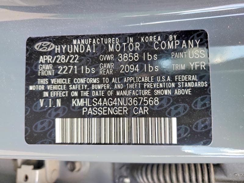 2022 HYUNDAI ELANTRA SEL SEL 13