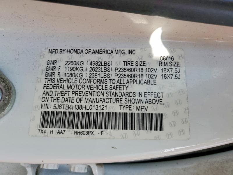 2017 ACURA RDX 13