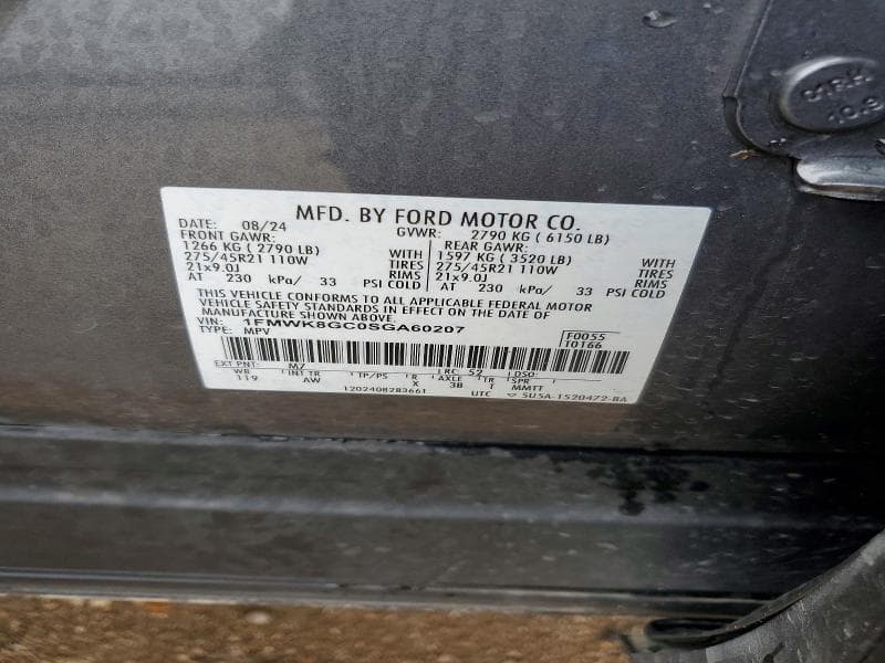 2025 FORD EXPLORER ST 12