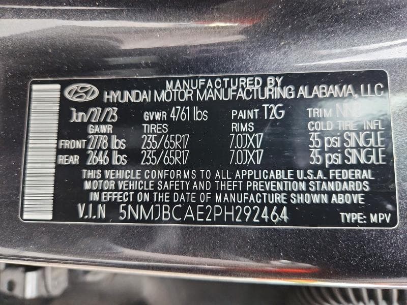 2023 HYUNDAI TUCSON SEL 13