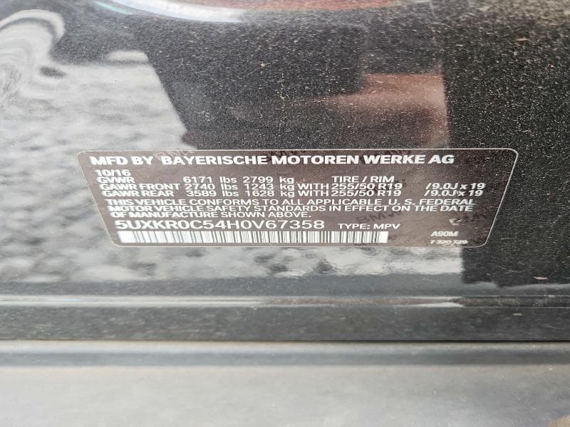 2017 BMW X5 XDRIVE35I 14
