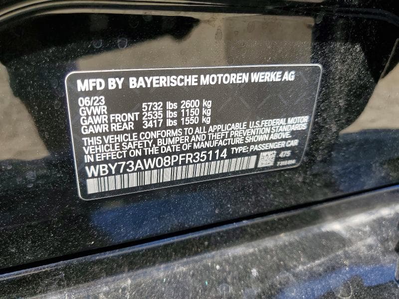2023 BMW I4 EDRIVE 40 12