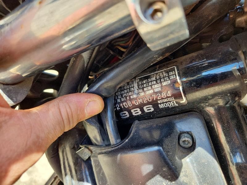 1986 HONDA VF700 C C 9