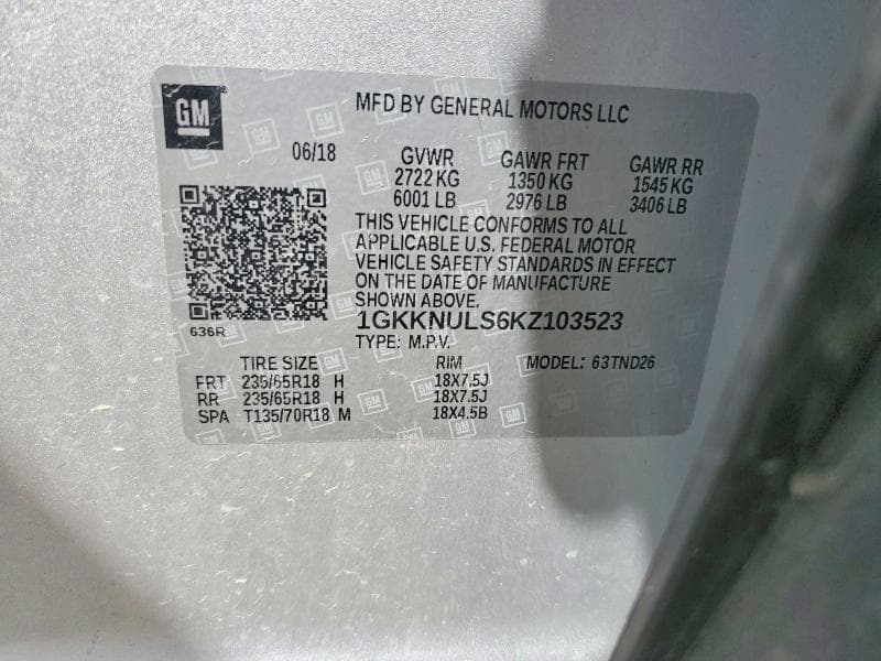 2019 GMC ACADIA SLT-1 SLT-1 13