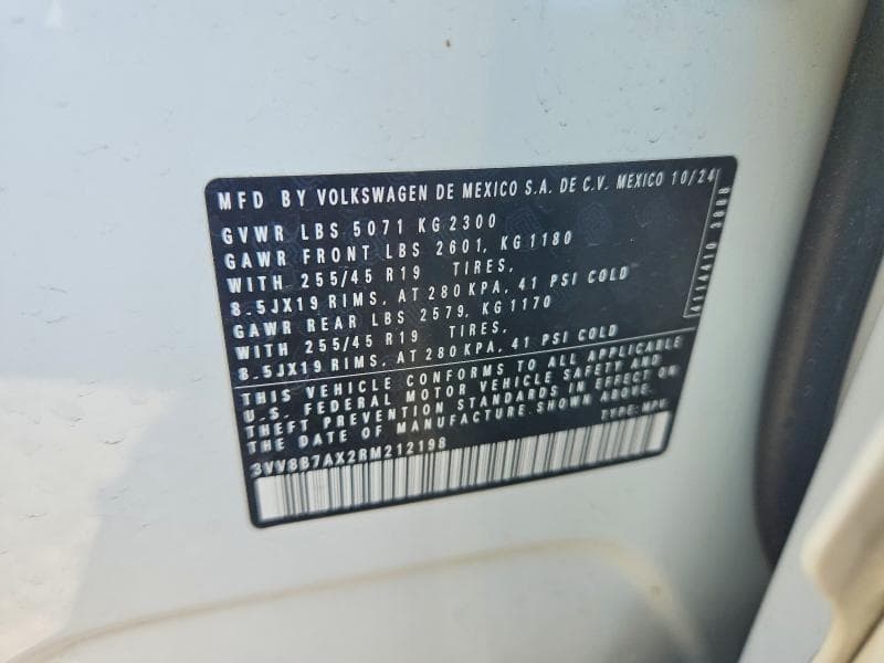 2024 VOLKSWAGEN TIGUAN SE R-LINE BLACK 13