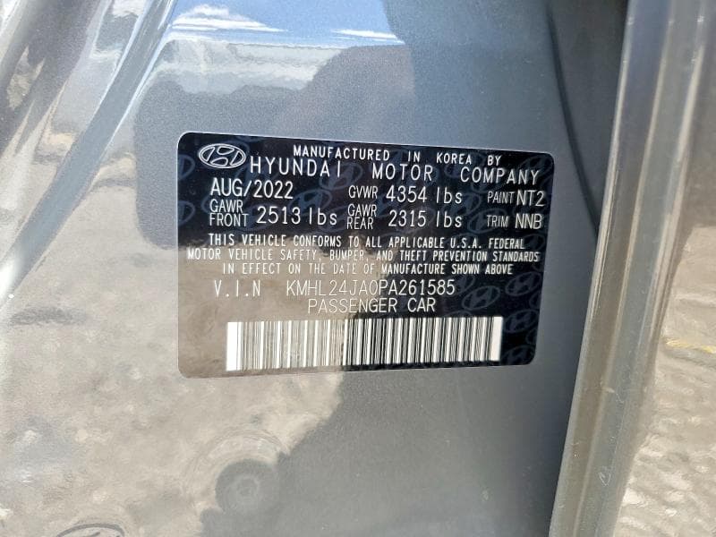 2023 HYUNDAI SONATA SE SE 12