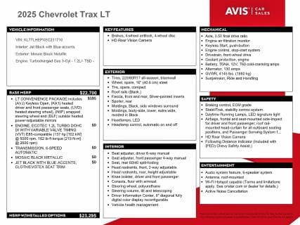2025 CHEVROLET TRAX 1LT 13