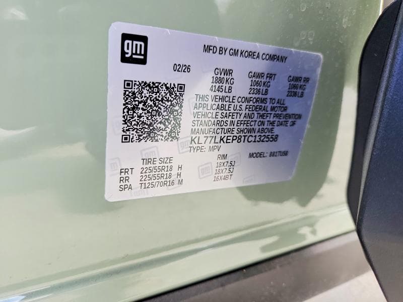 2026 CHEVROLET TRAX ACTIV 13