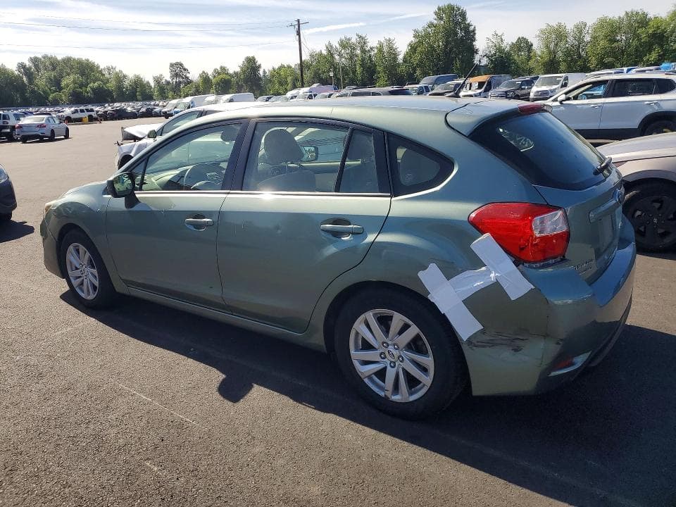 2016 SUBARU IMPREZA PREMIUM PREMIUM 2