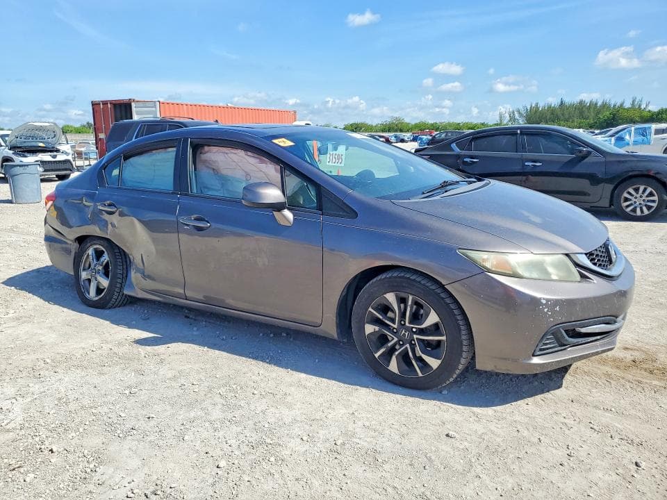 2020 HONDA CIVIC EX 4