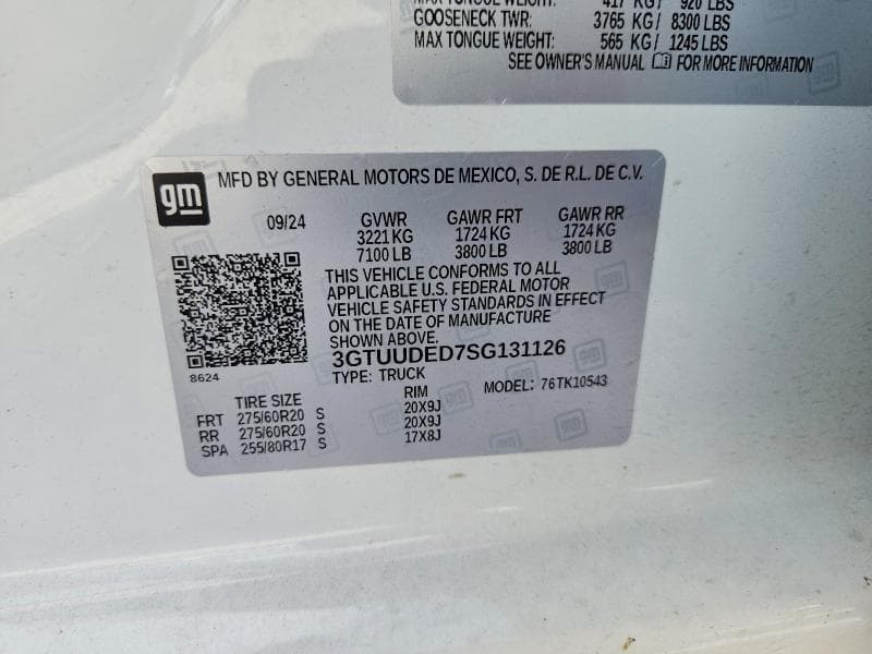 2025 GMC SIERRA K1500 SLT 12