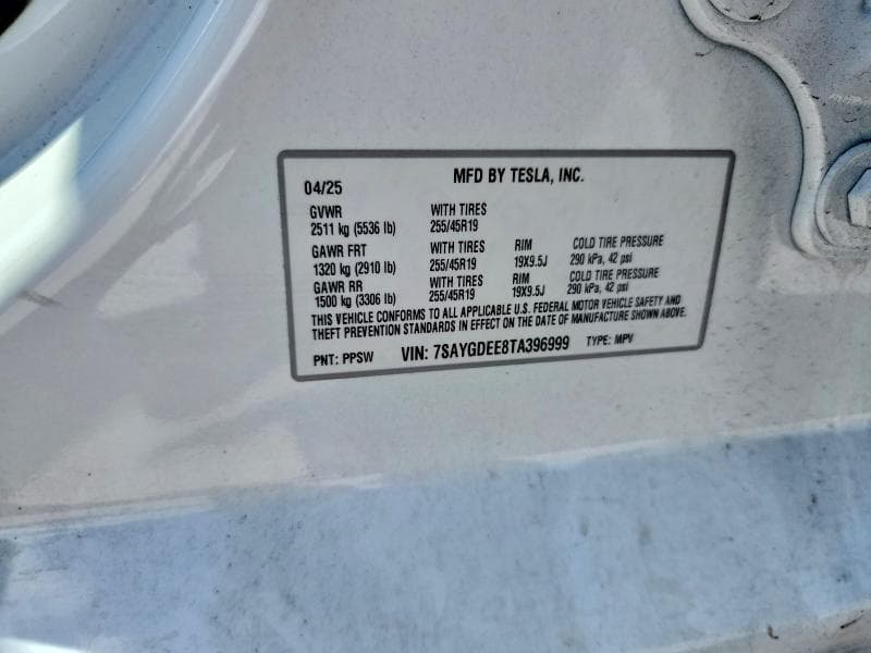 2026 TESLA MODEL Y 13