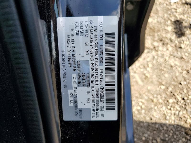 2021 MAZDA 6 TOURING 12