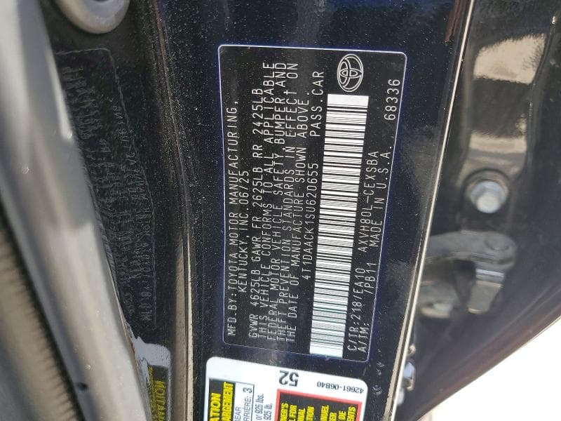 2025 TOYOTA CAMRY SE SE 12