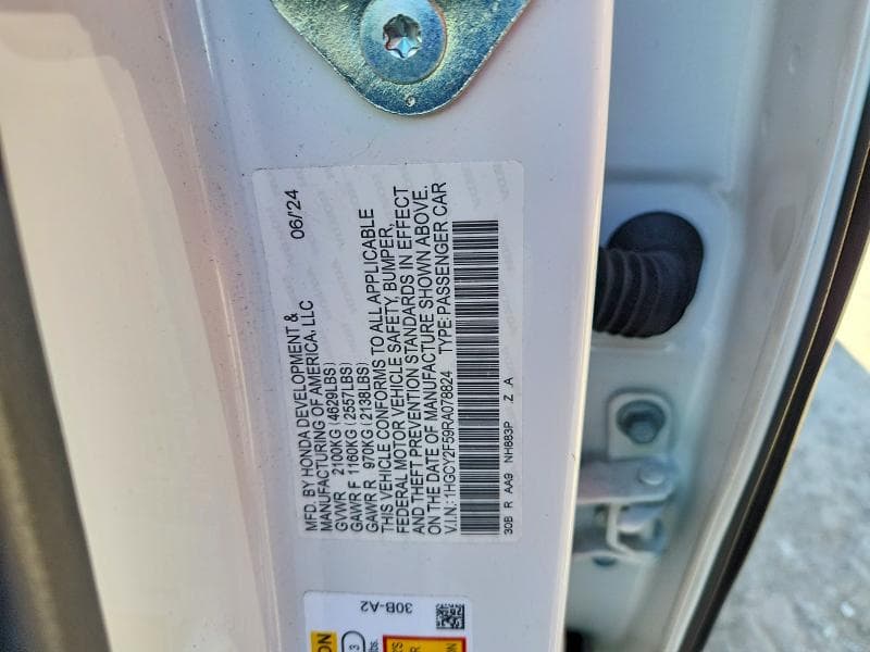 2024 HONDA ACCORD HYBRID SPORT 12