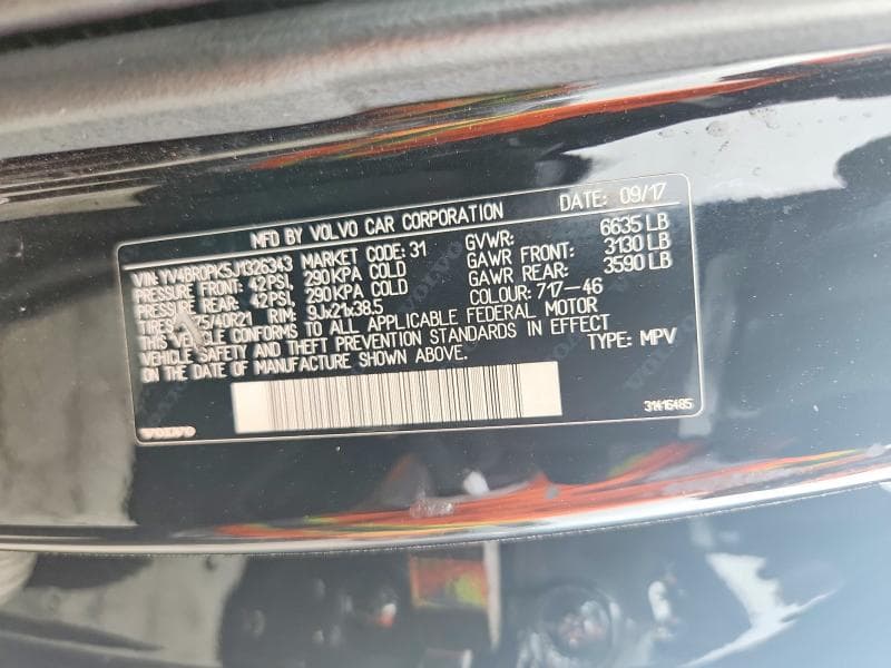 2018 VOLVO XC90 T8 13