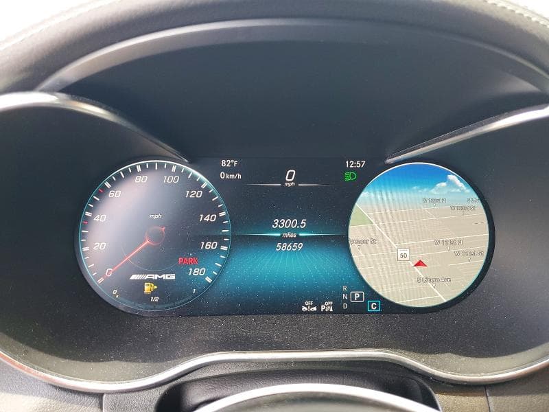 2022 MERCEDES-BENZ GLC COUPE 43 4MATIC AMG 9