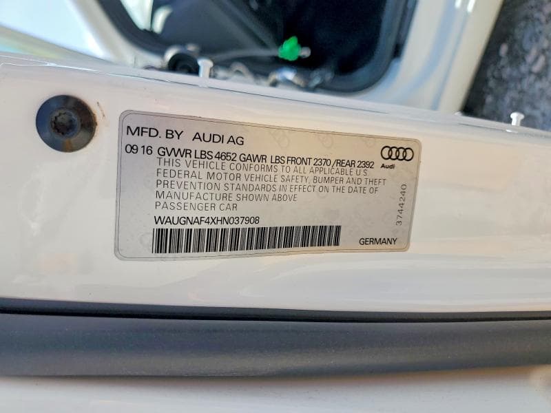 2017 AUDI A4 PREMIUM PREMIUM 13