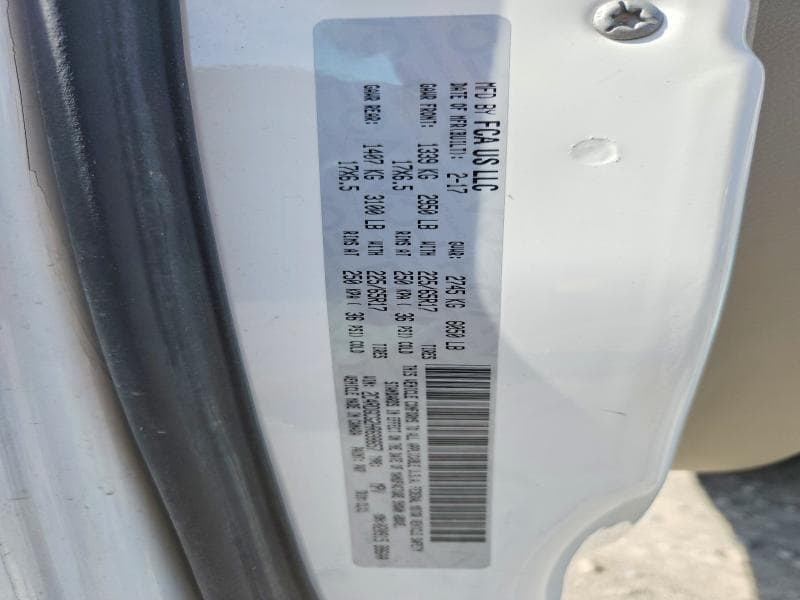 2017 DODGE GRAND CARAVAN SXT 13