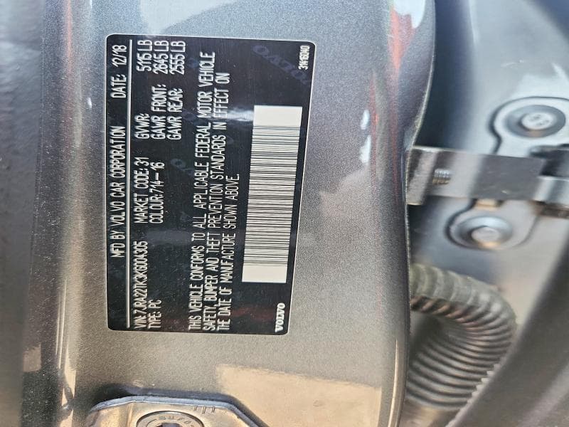 2019 VOLVO S60 T6 MOMENTUM T6 MOMENTUM 13